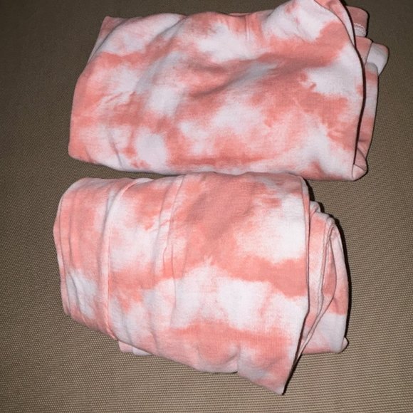 pink tie dye pajamas - Picture 2 of 5